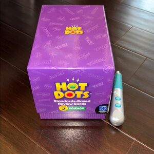 Hot Dots Science Review Cards